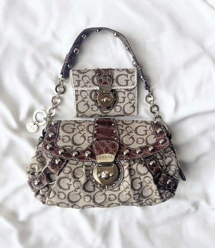 Vintage guess y2k shoulder bag - y2k,
