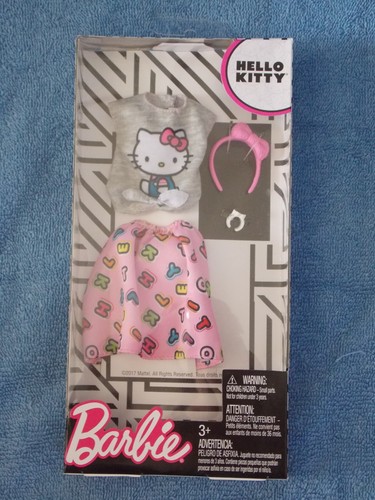 Barbie hello kitty grey top - grey,