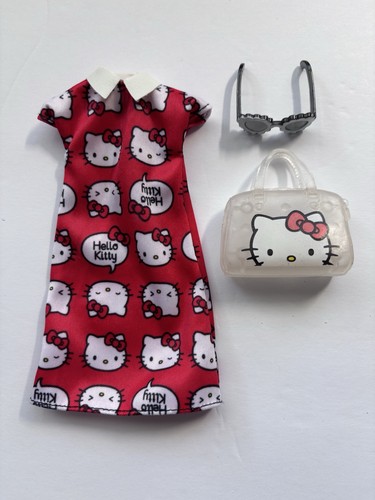 Barbie hello kitty red - hello, dress