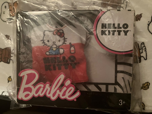 Barbie toy hello kitty shirt - barbie, t-shirt
